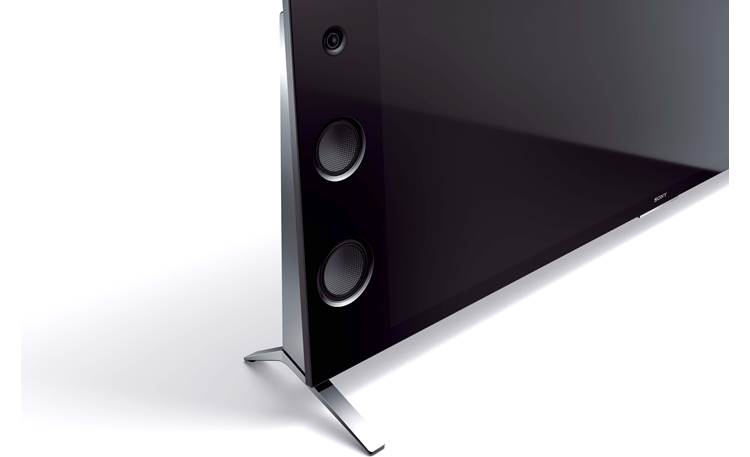Sony XBR-75X940C Close-up view of built-in speakers
