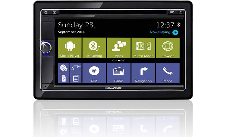 Blaupunkt Cape Town 940 The Android operating system allows easy customization of the interface.