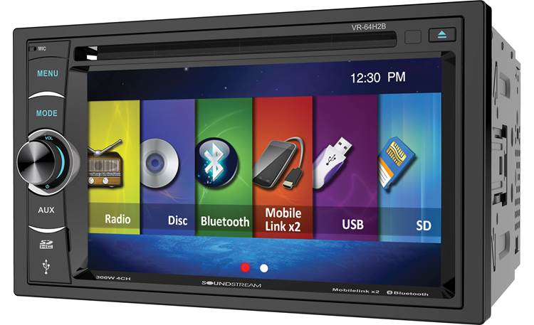 Soundstream VR-64H2B Mirror your Android™ on the 6.2