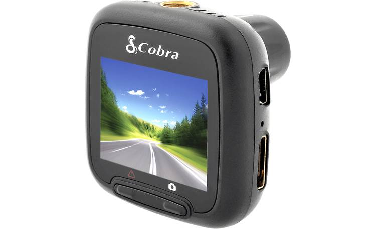 Cobra CDR 820 The compact design of the Cobra CDR 820 makes it an unobtrusive addition to your dash or windshield.
