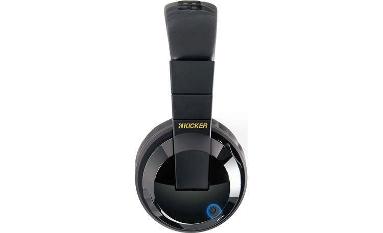 Kicker Tabor HP402BT Buttons on the right earcup control Bluetooth, volume, play/pause track, and answer calls