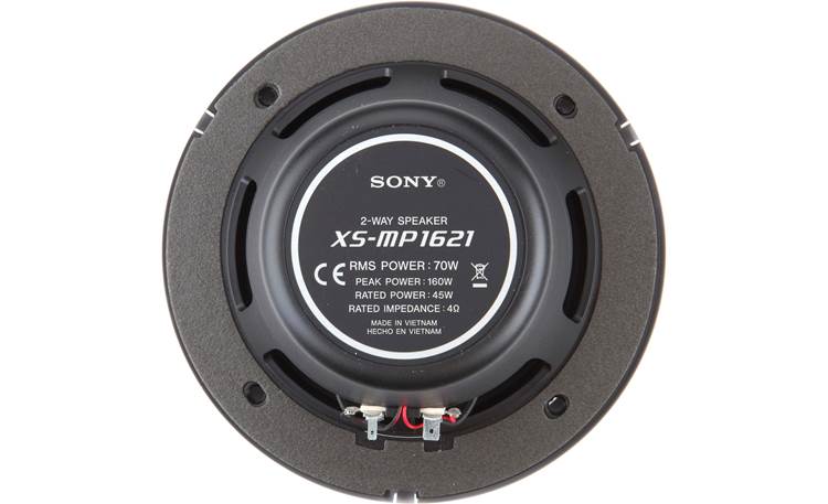 Sony DXS-M5021BT Marine Receiver/Speakers Package The big magnet means big performance