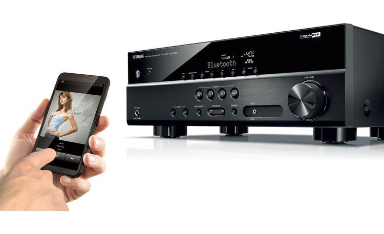 Yamaha RX-V379 Built-in Bluetooth lets you stream music wirelessly from a compatible device