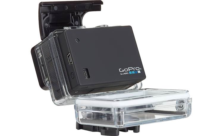 GoPro Battery BacPac™ Included BacPac™ Backdoors help integrate battery into standard housing