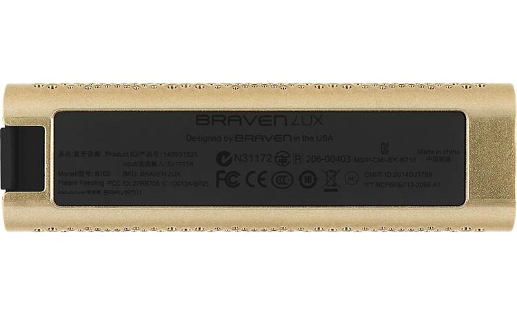Braven LUX Gold with black - bottom
