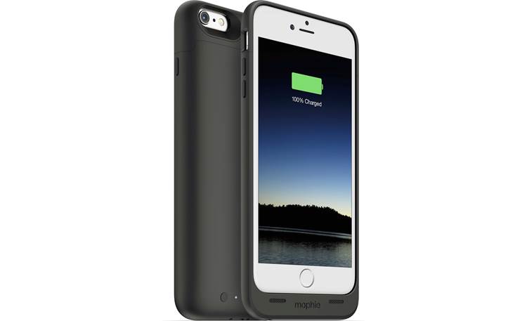 mophie juice pack® Front and back views (iPhone not included)