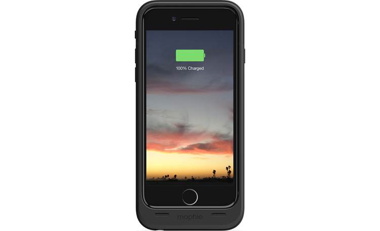 mophie juice pack® air Black - front (iPhone not included)