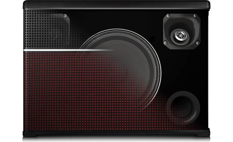 Line 6 AMPLIFi™ 75 Semi-cutaway view showing the speaker design