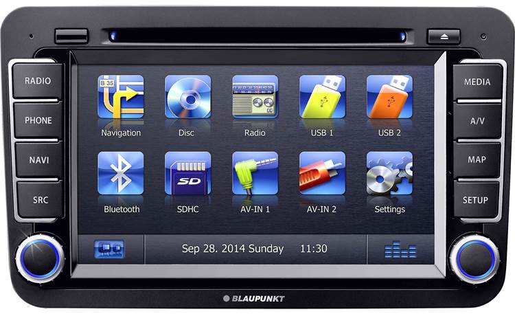 Blaupunkt Philadelphia 845 You can keep the factory feel of select 2005-up Volkswagen models.