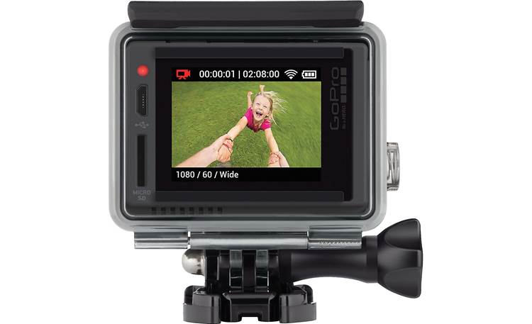 GoPro HERO+ LCD Review your videos on the LCD