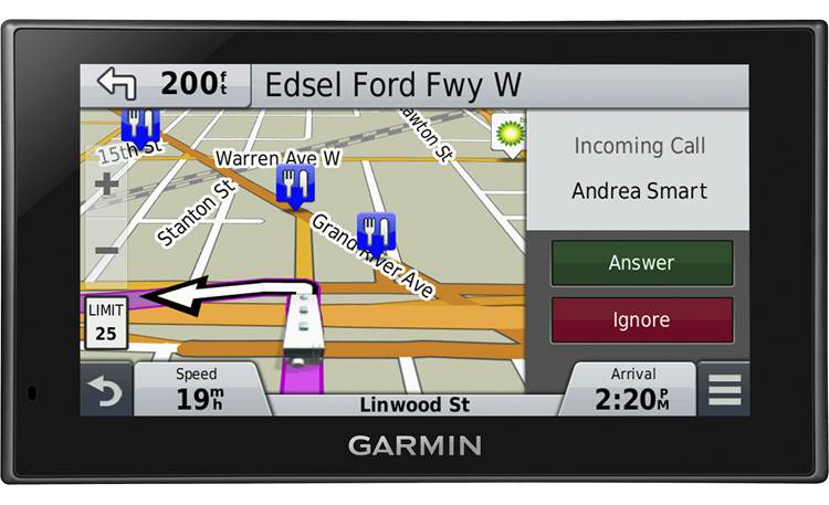 Garmin RV 660LMT Hands-free calling with your compatible phone
