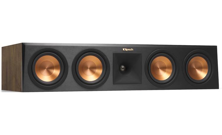 Klipsch Reference Premiere RP-450CA Shown with included grille removed (Walnut)