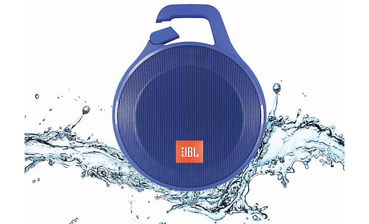 JBL Clip+ Blue - with clip open