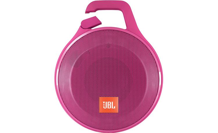 JBL Clip+ Pink with clip open