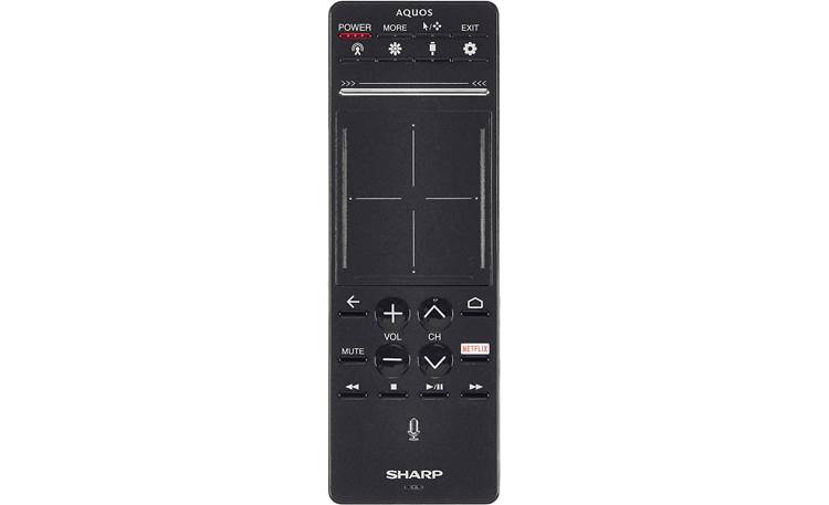 Sharp LC-80UH30U Touchpad remote