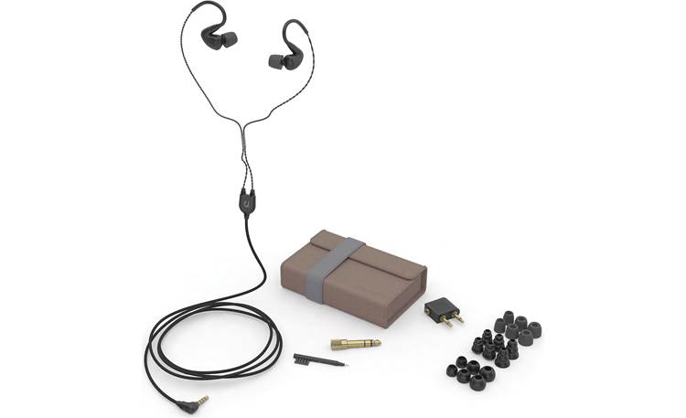 Audiofly AF120 Headphones with included accessories