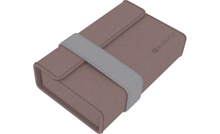 Audiofly AF120 A neatly stitched canvas storage wallet is included.