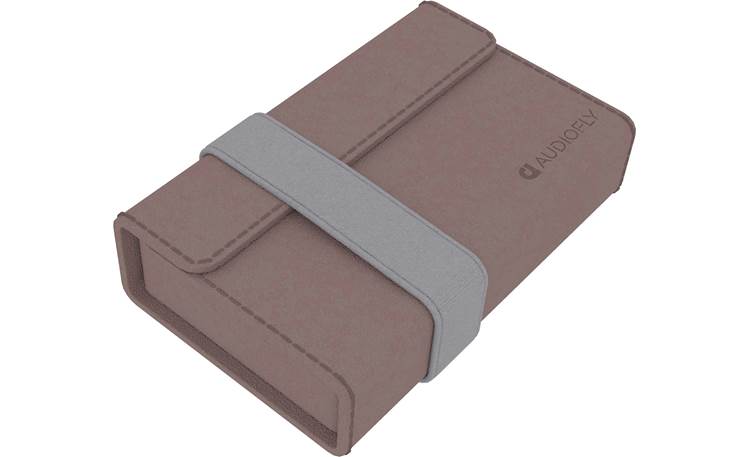 Audiofly AF140 A neatly-stitched canvas storage wallet is included.