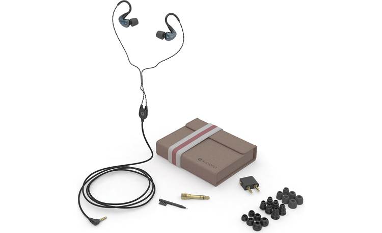 Audiofly AF180 Headphones with included accessories