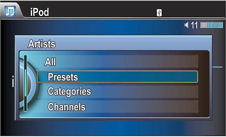 Vais Technology GSR-021 Search by presets, categories, or channels