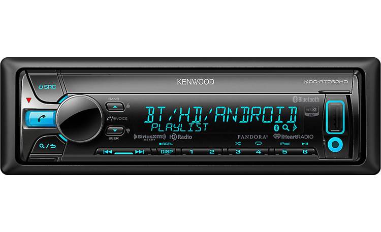 Kenwood KDC-BT762HD Kenwood lets you choose from Bluetooth®, Internet radio, HD Radio™, SiriusXM, and more