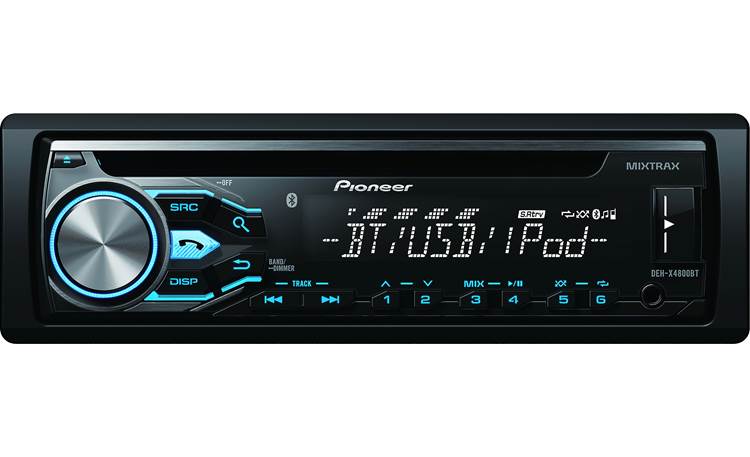 Pioneer DEH-X4800BT (2015 Model) Step up to Bluetooth with the DEH-X4800BT.