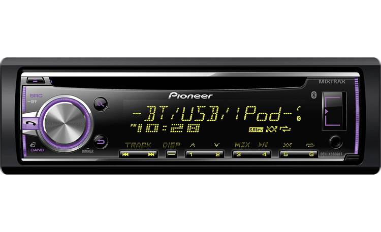 Pioneer DEH-X6800BT Enjoy hands-free calling and audio streaming with the DEH-X6800BT.