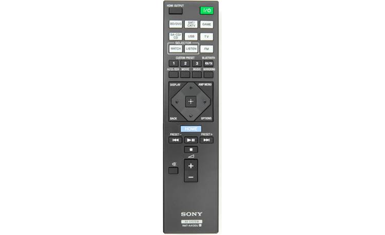 Sony STR-DN860 Remote
