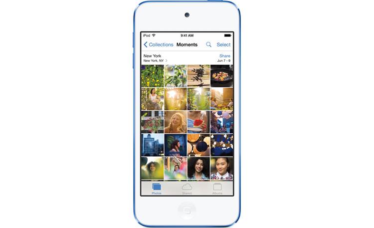 Apple® iPod touch® 16GB Blue - built-in 8-megapixel camera