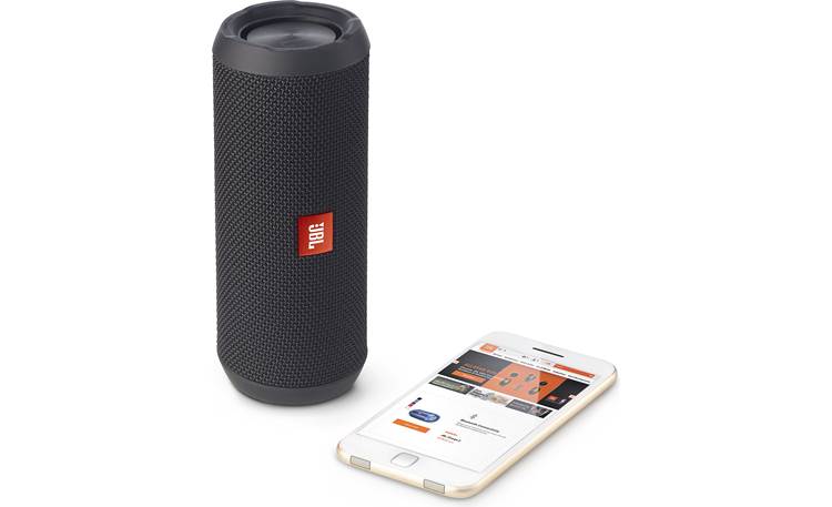 JBL Flip 3 Black - with control app (smartphone not included)