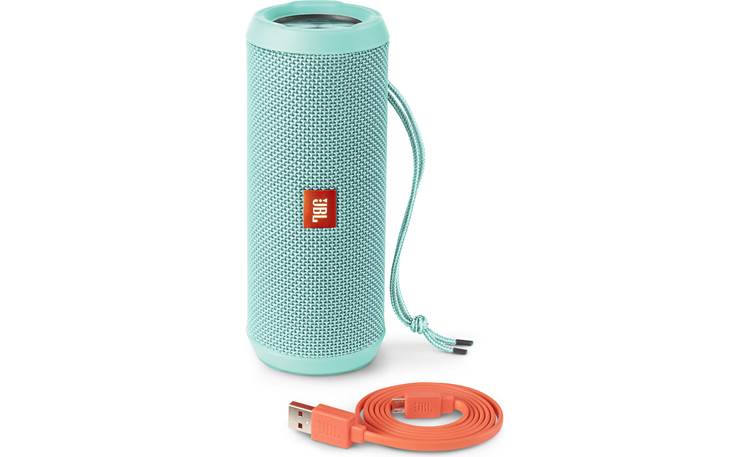 JBL Flip 3 Teal - with included charging cable