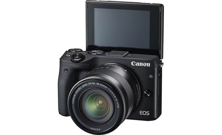 Canon EOS M3 Kit With touchscreen facing forward