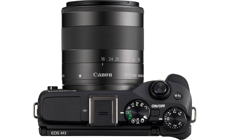Canon EOS M3 Kit with Lens Mount Adapter for Standard Canon Lenses Top