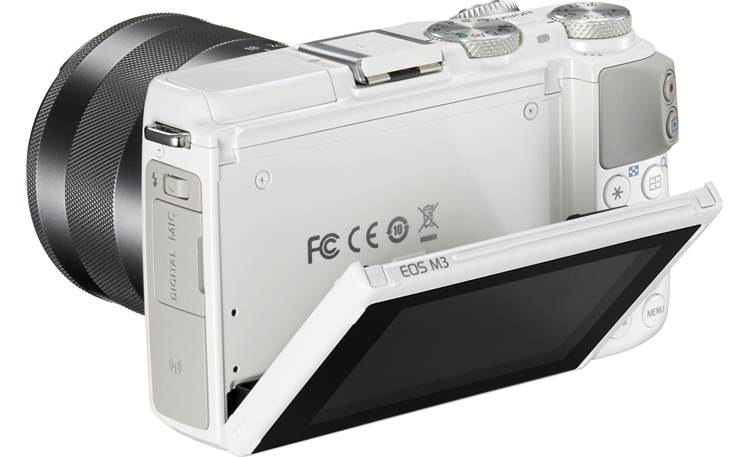 Canon EOS M3 Kit With touchscreen tilted down