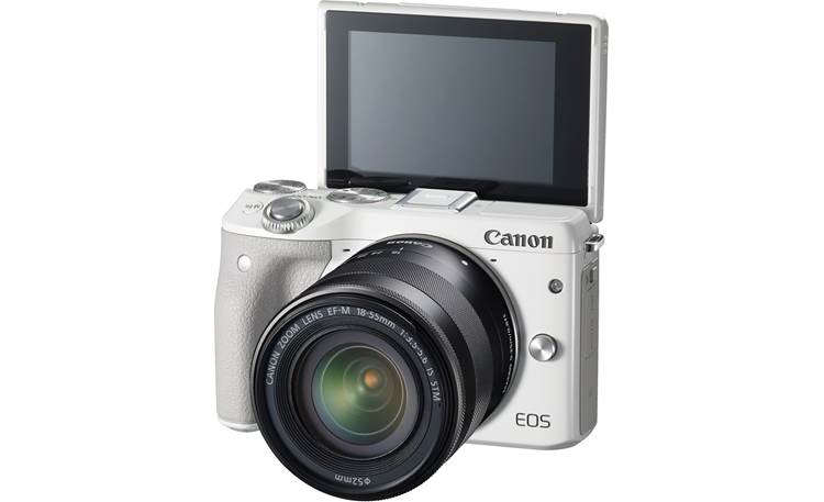 Canon EOS M3 Kit With touch screen facing forward