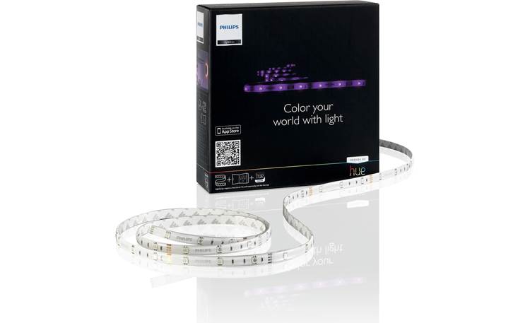 Philips Hue LightStrip Shown with packaging
