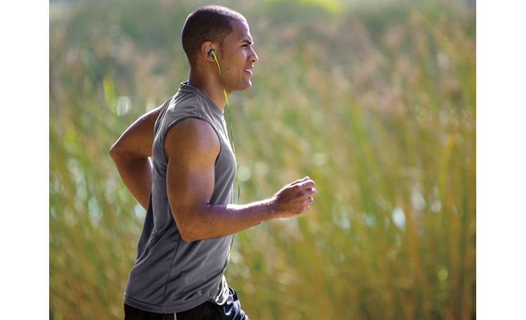 Bose® SoundSport® in-ear headphones Sweat- and weather-resistant