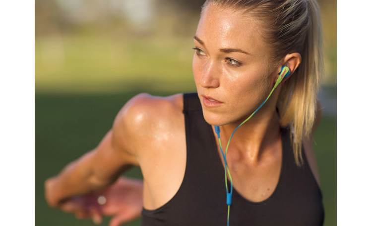 Bose® SoundSport® in-ear headphones Sweat- and weather-resistant