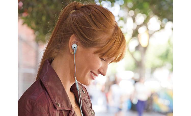 Bose® SoundSport® in-ear headphones StayHear® tips fit comfortably in your ear