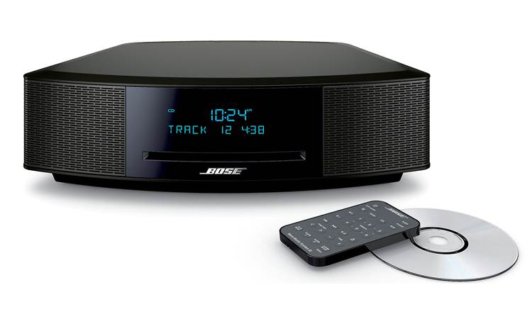 Bose® Wave® music system IV Espresso Black - front (CD not included)