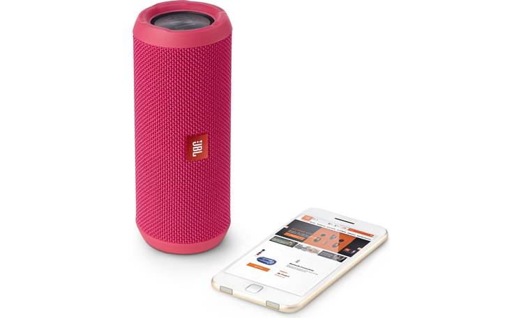 JBL Flip 3 Pink - with control app (smartphone not included)