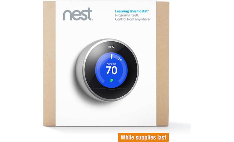 Nest Learning Thermostat, 2nd Generation Front