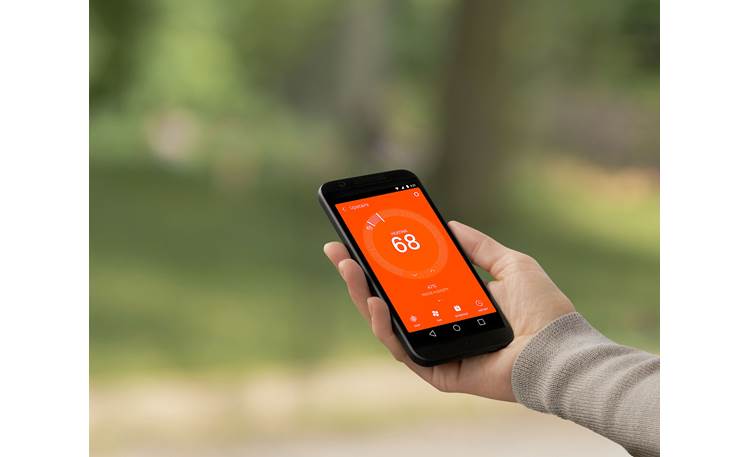 Google Nest Learning Thermostat, 3rd Generation Control your Nest thermostat from your smartphone