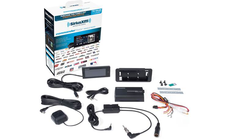 SiriusXM Commander Touch complete kit
