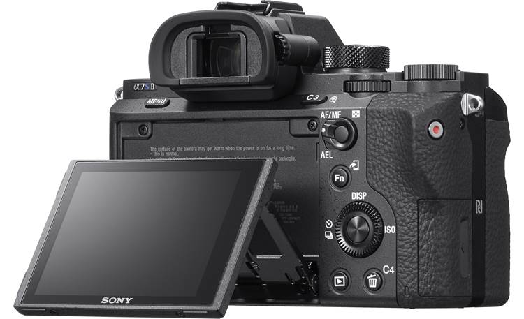 Sony Alpha a7S II (no lens included) With LCD screen tilted upward