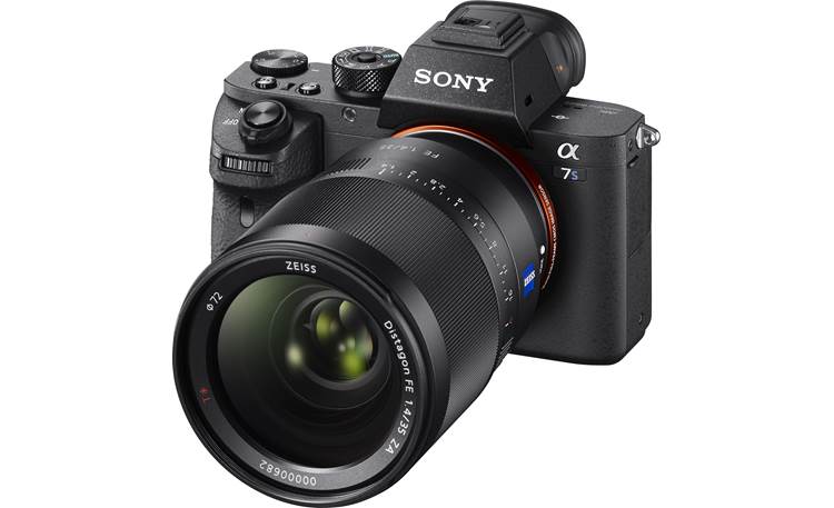 Sony Alpha a7S II (no lens included) With lens attached (not included)