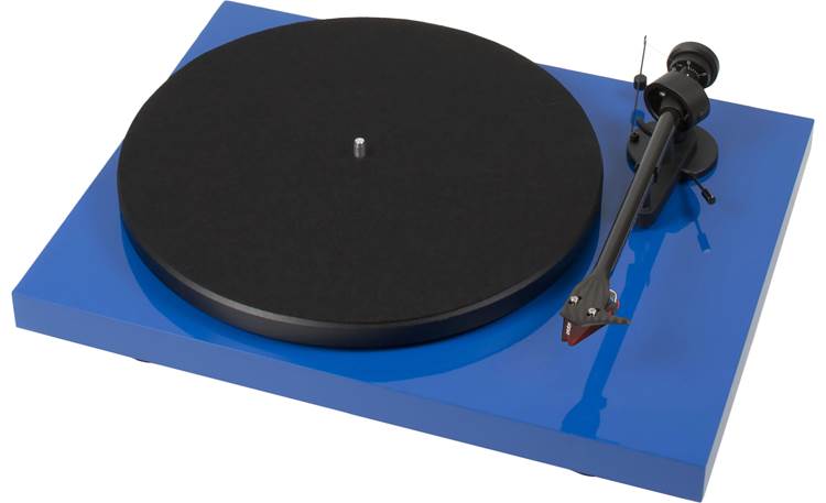 Pro-Ject Debut Carbon (DC) Gloss Blue (dust cover included, not shown)