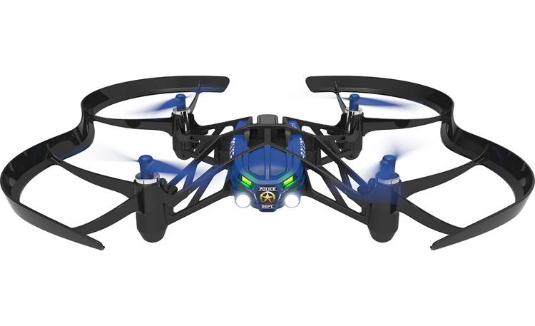 Parrot Maclane Airborne Night Drone Front (with bumpers)