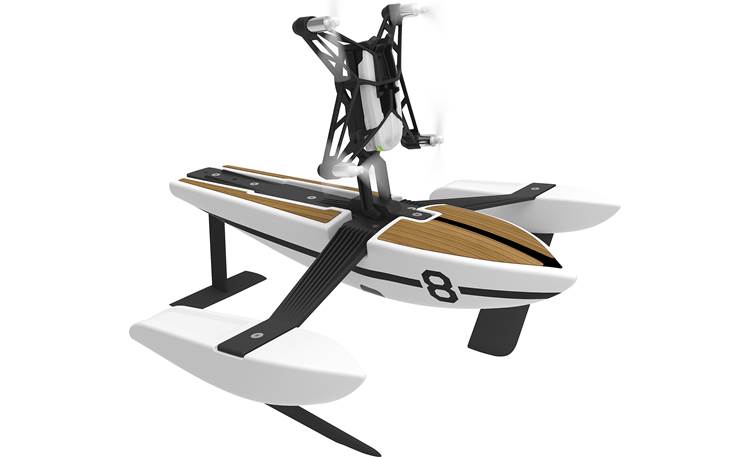 Parrot Newz Hydrofoil Drone When attached to hydrofoil, minidrone raises and lowers to provide power and maneuverability
