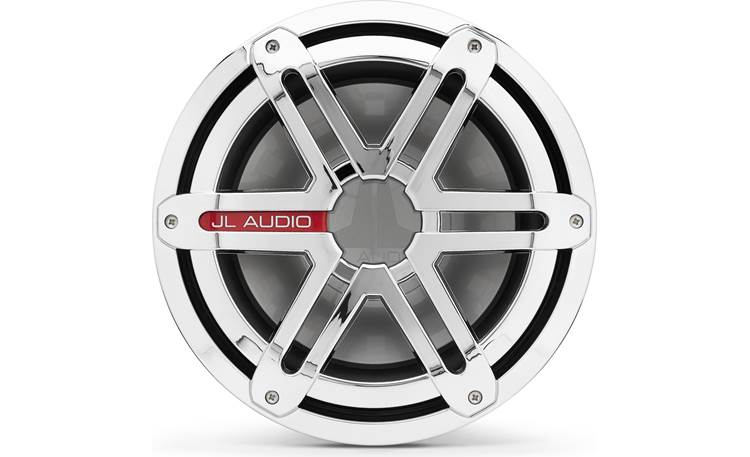JL Audio MX10IB3-SCR Includes 6 grille logo badges (Red shown)